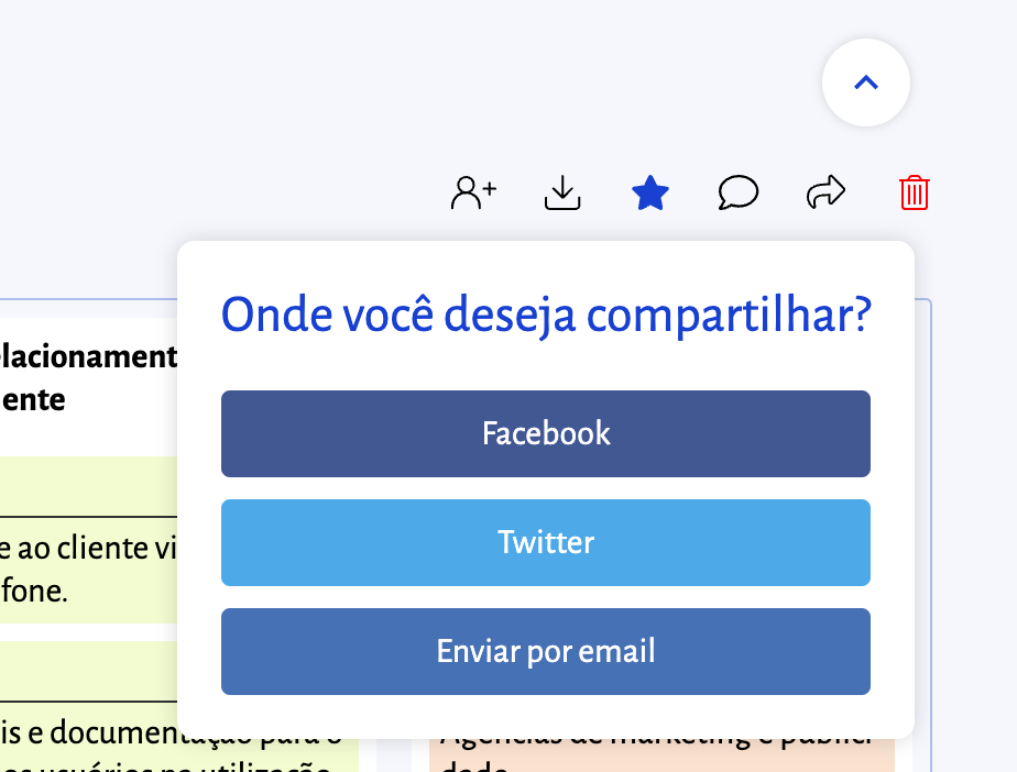 Sebrae/PR | Sebrae Canvas: A Ferramenta Essencial para Empreendedores | Passo 4 Salve seu Canvas e compartilhe o com outras pessoas para obter feedback